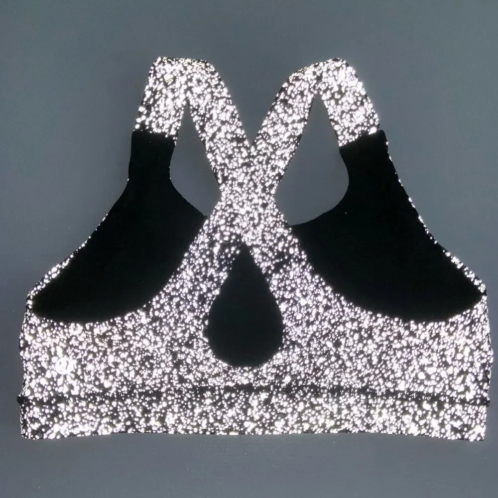 Lululemon All Sport Bra Splatter Reflective